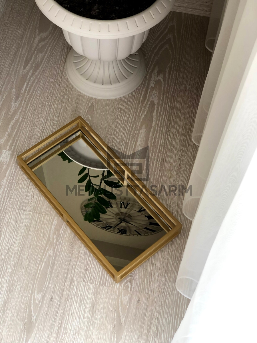 Sefa%20Dekoratif%20Aynalı%20Tepsi%20Mat%20Gold%20Renk%2020x40cm