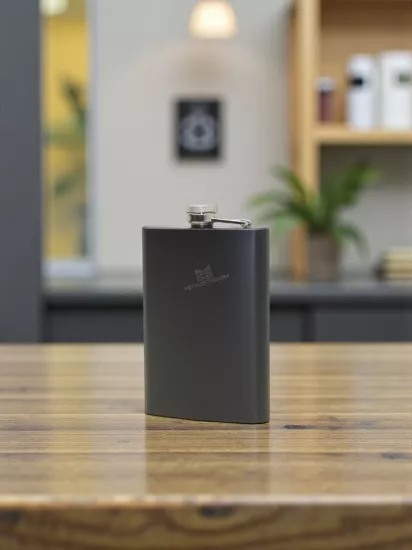 Matara Paslanmaz Çelik Tekli Siyah Renk 266ml